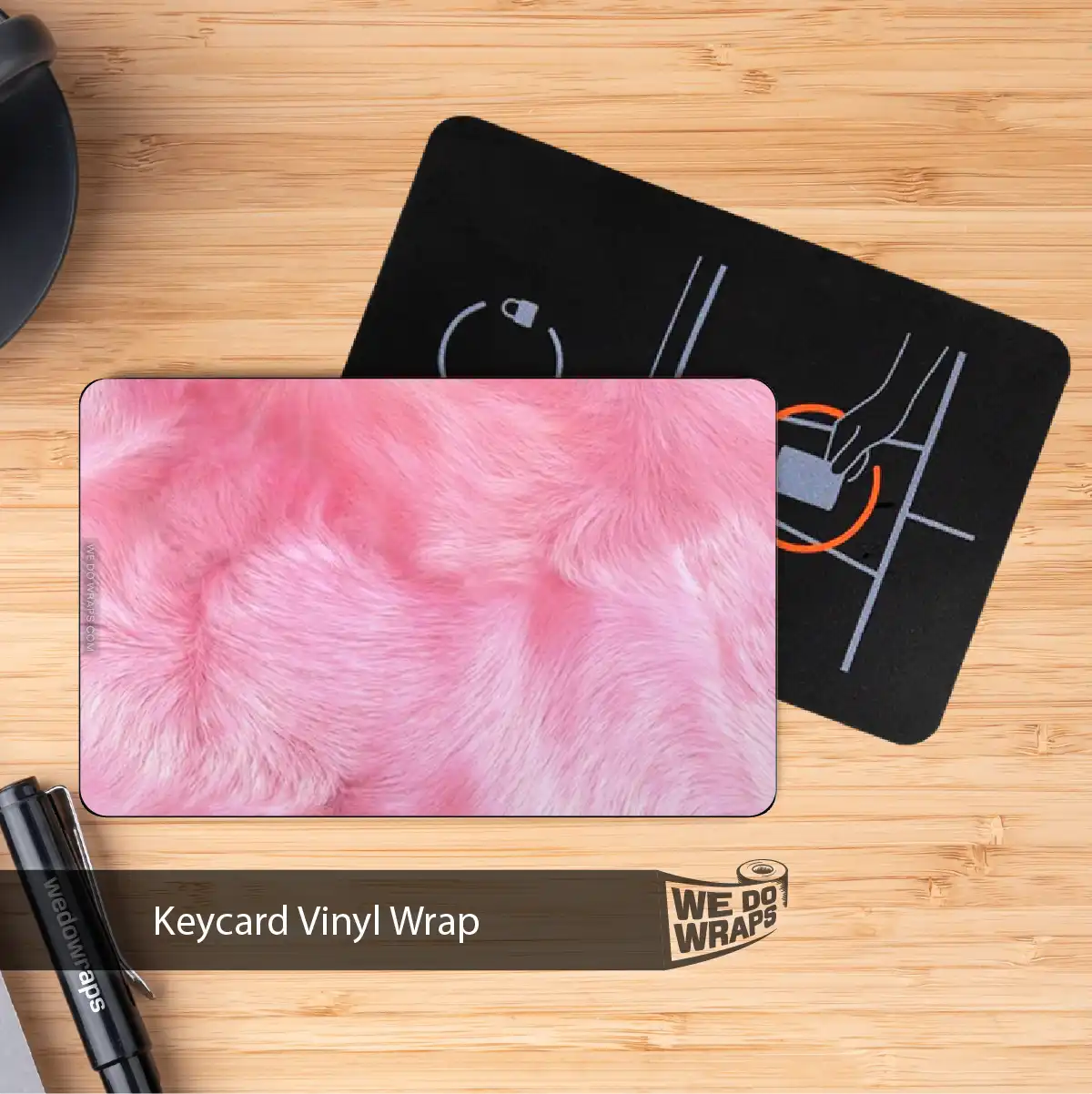 Bubblegum Bunny Tesla Keycard Decal