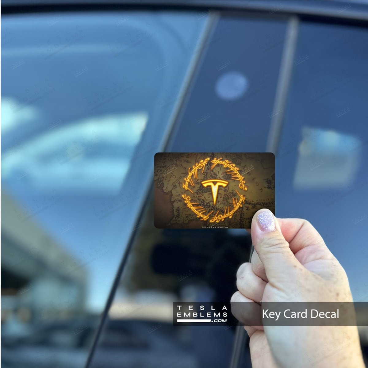 Lord of the Rings NFC Keycard Decal