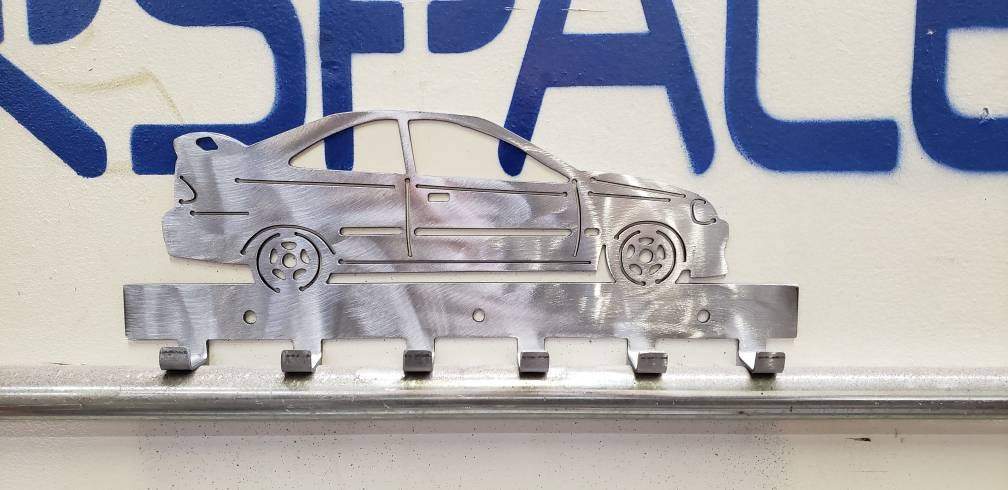 Honda EJ8 Civic Keychain Rack – JDM Steel Wall Mounted Key Holder