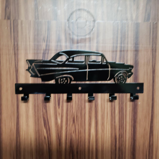 Chevy Bel-Air Keychain Rack – Steel Wall Mounted Classic Car Organizer