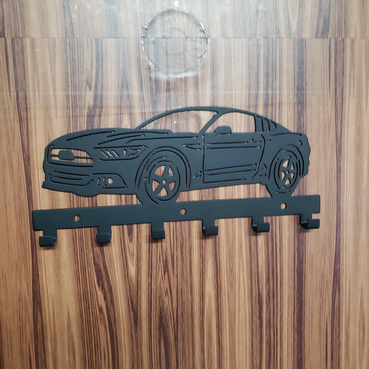 Ford S-550 Mustang GT Keychain Rack – Steel Wall Mounted Modern Muscle Organizer