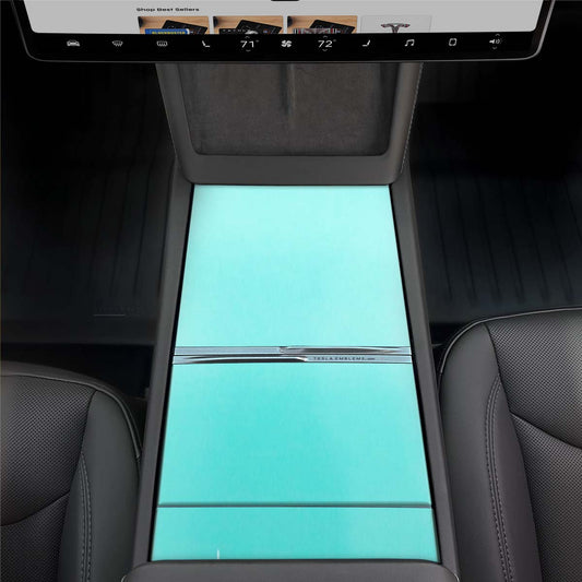 3M Satin Key West | Tesla Center Console Wrap Kit | MY 2026+ "Juniper"