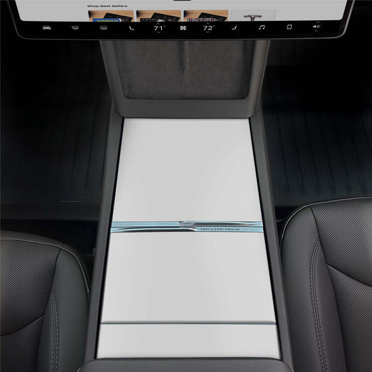 3M Satin White | Tesla Center Console Wrap Kit | MY 2026+ "Juniper"