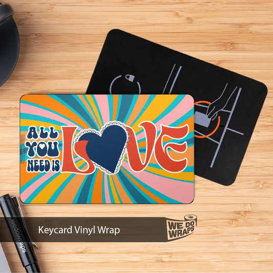 All You Need is Love Tesla Keycard Decal