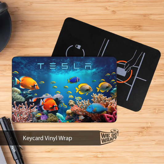 Aquarium Tesla Keycard Decal