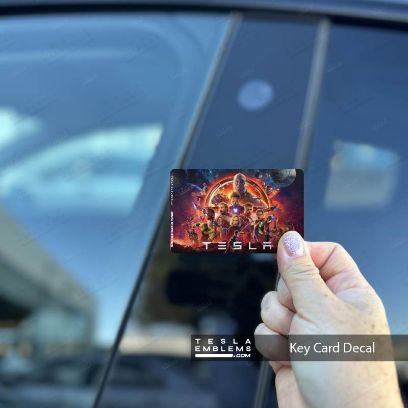 Avengers Endgame Keycard Decal
