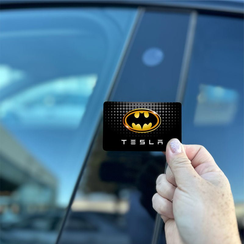 Batman Tesla Keycard Decal