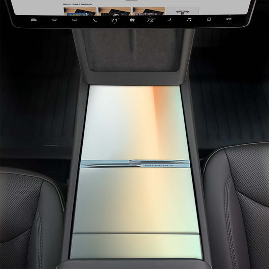 Beachy Gradient | Tesla Center Console Wrap Kit | MY 2026+ "Juniper"