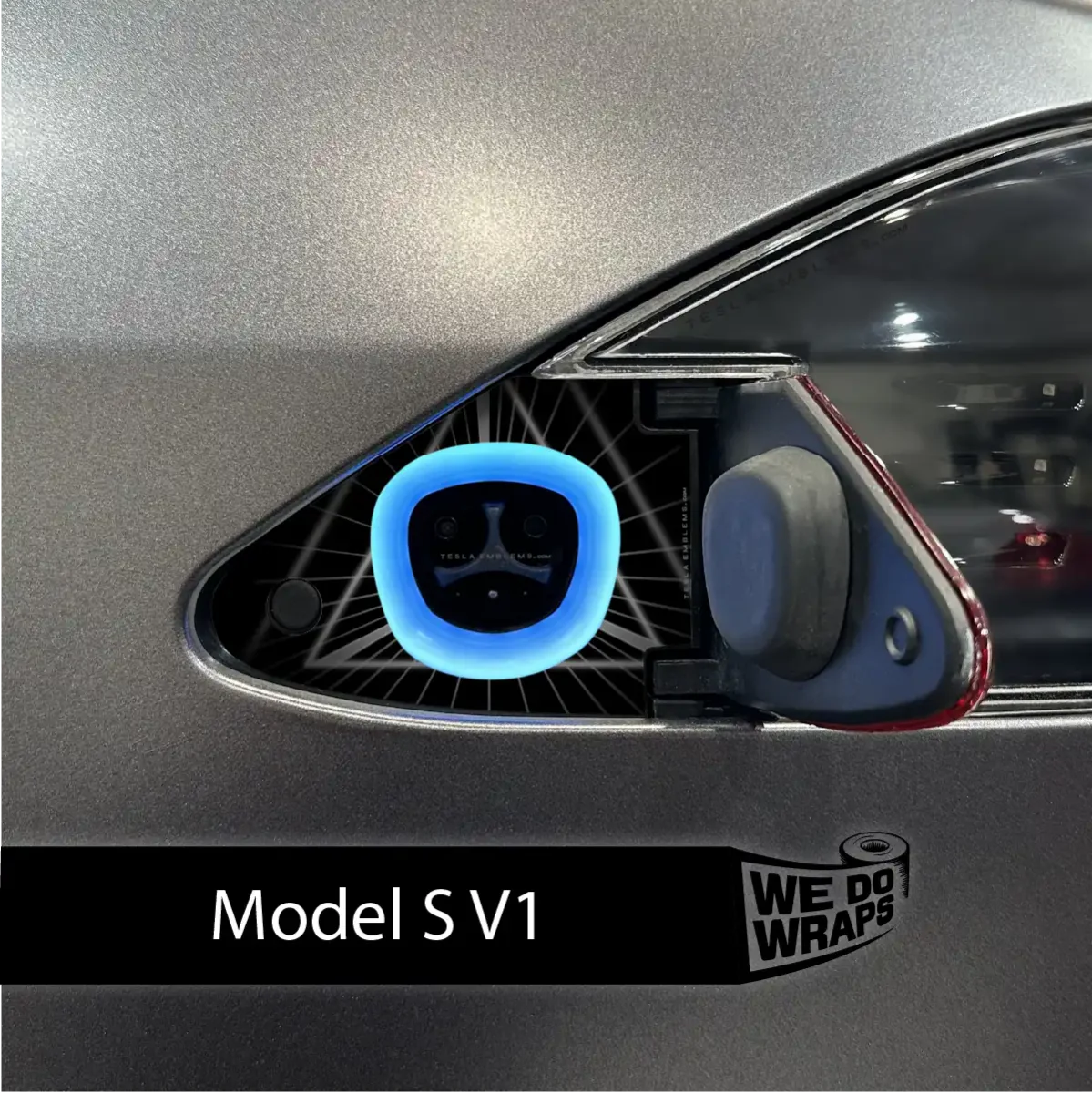 Beast Mode Charge Port Wrap | Model S