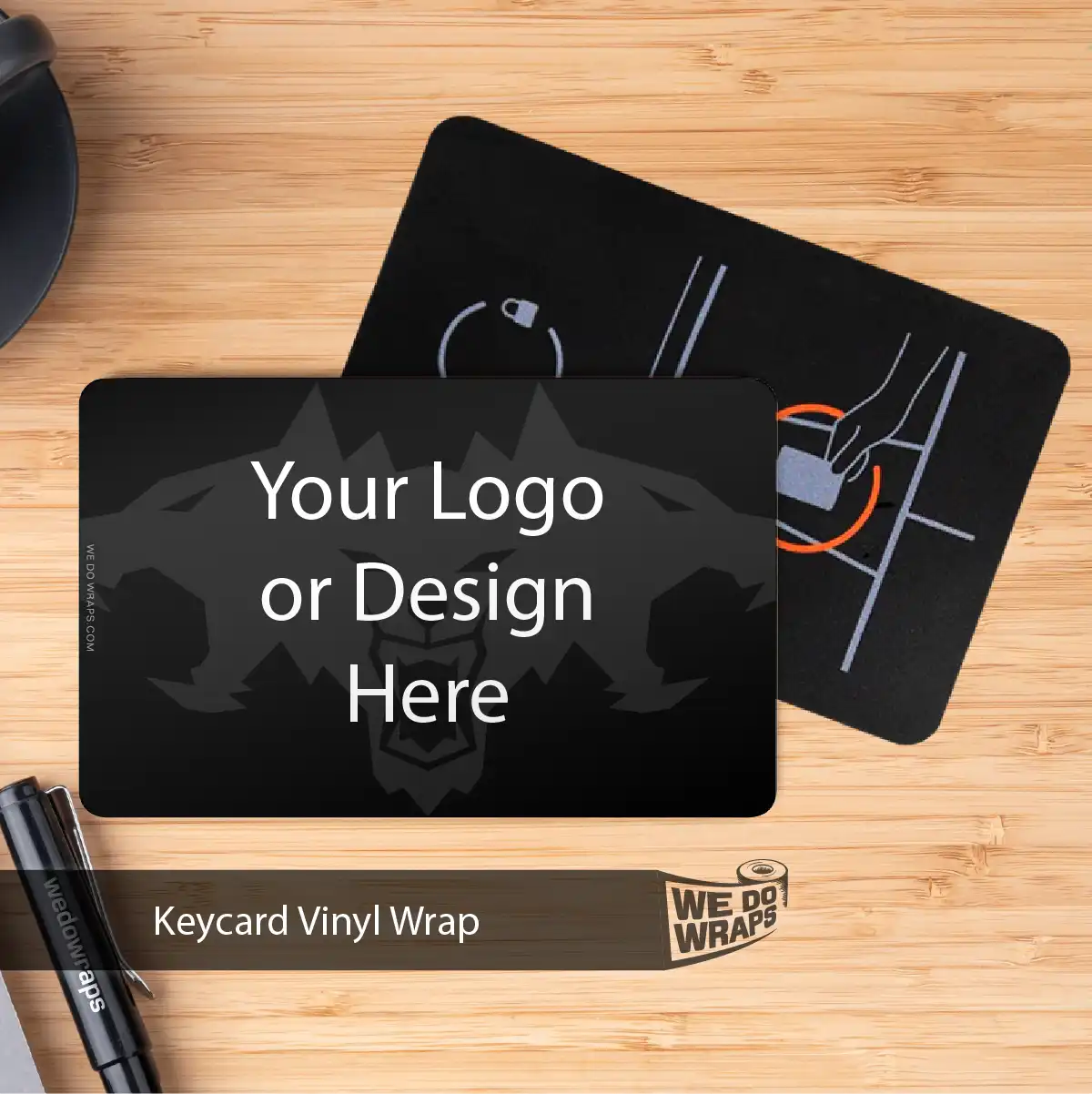 Bulk Custom Design Keycard Wraps - Create Your Own
