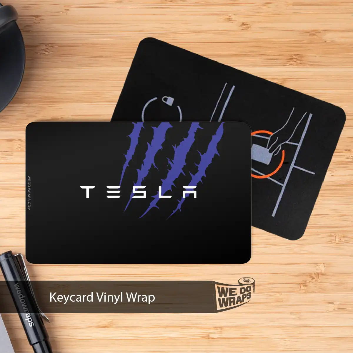 Claw Tesla Keycard Decal