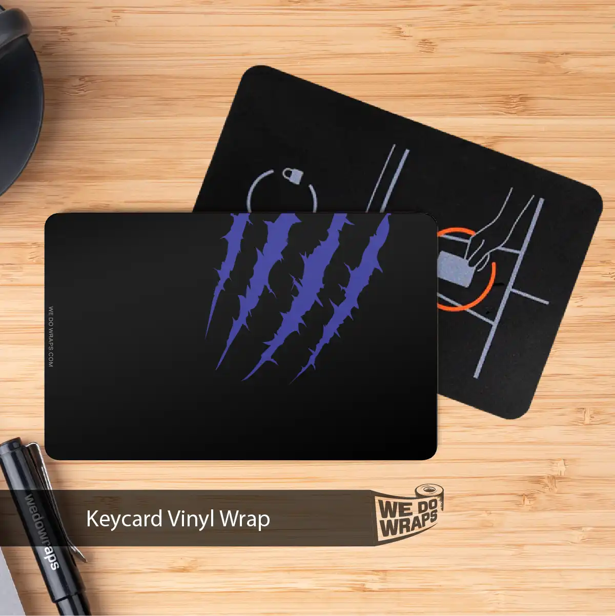 Claw Tesla Keycard Decal