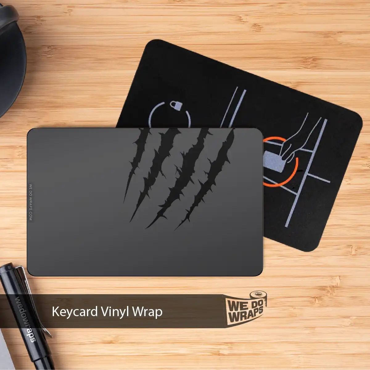 Claw Tesla Keycard Decal