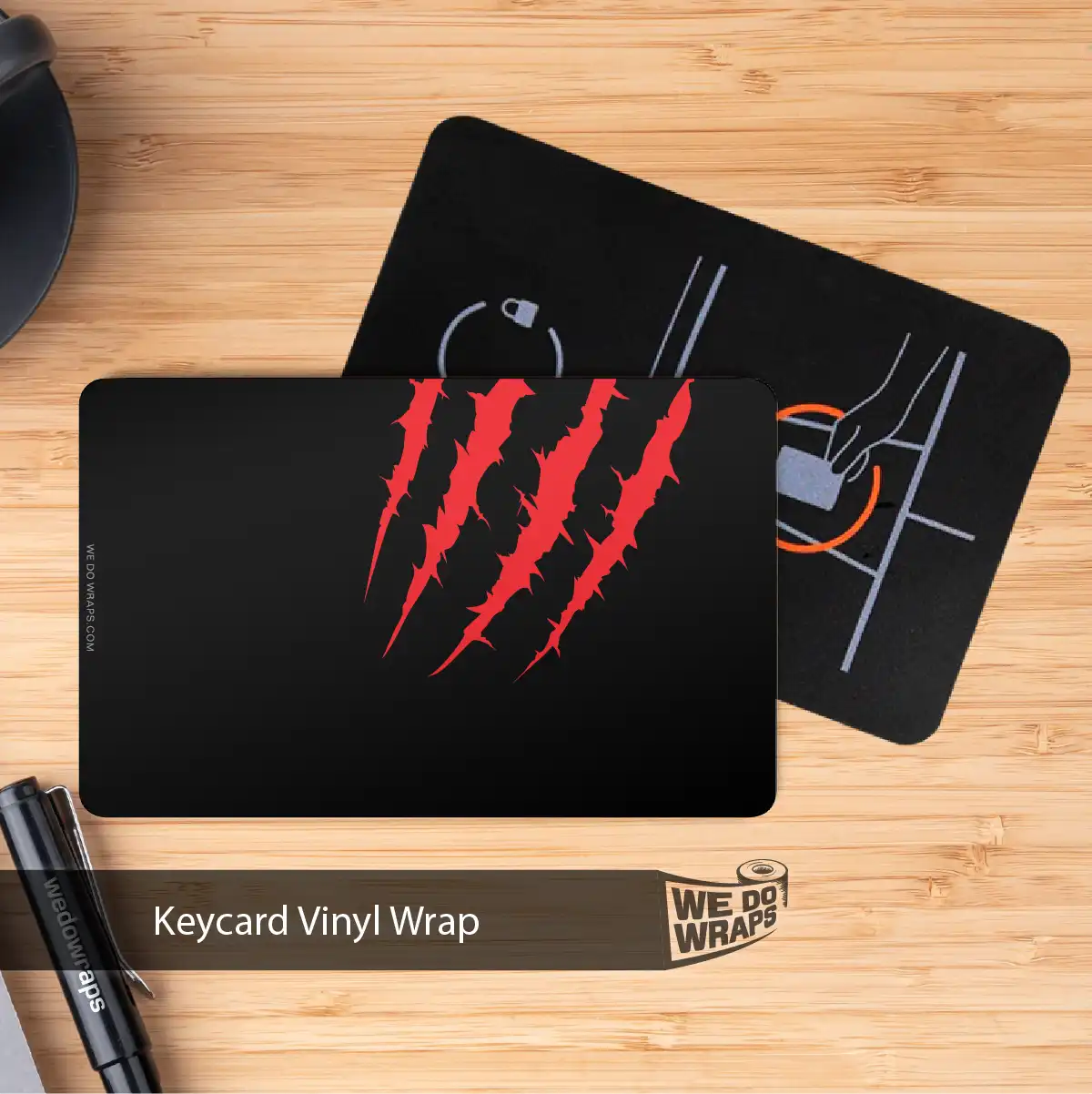 Claw Tesla Keycard Decal