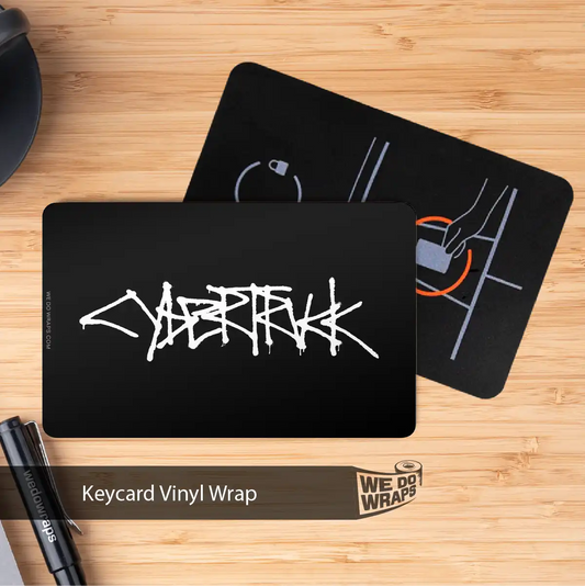 Cybertruck Logo Tesla Keycard Decal