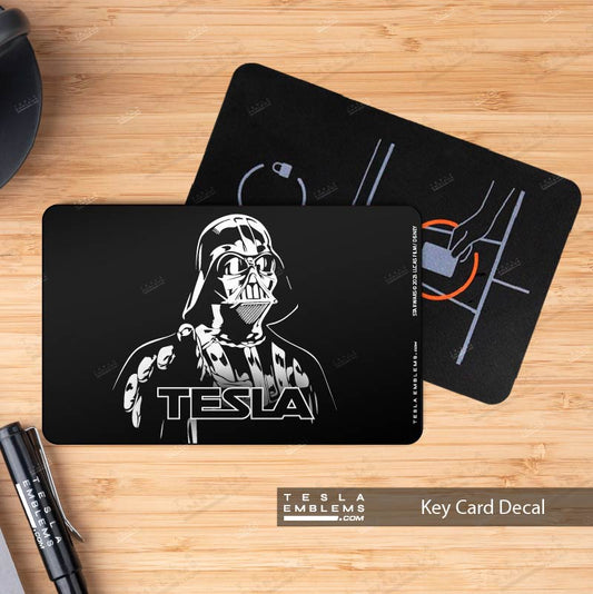Darth Vader Tesla Keycard Decal