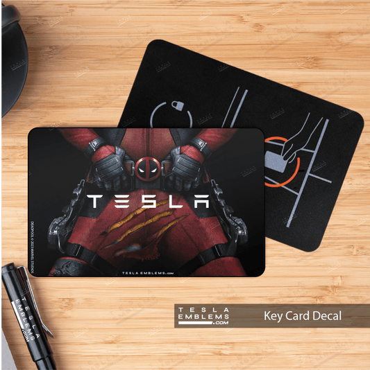 Deadpool Handle with Care NFC Keycard Decal