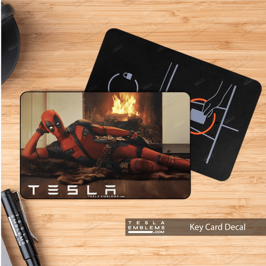 Deadpool Laid Bear NFC Keycard Decal