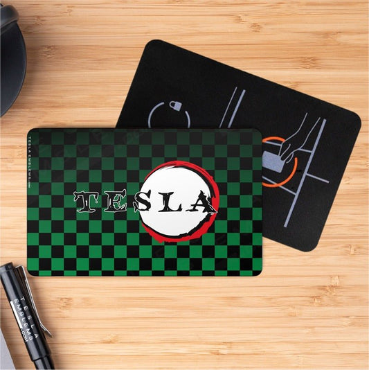 Demon Slayer Tesla Keycard Decal