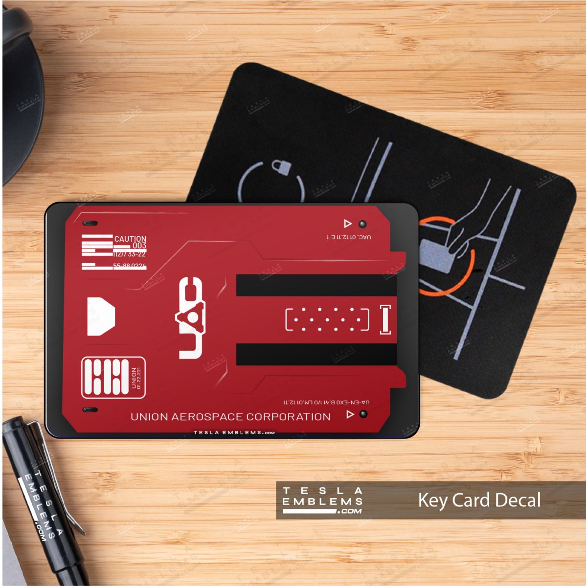Doom Eternal NFC Keycard Decal