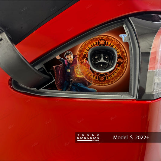 Dr Strange Charge Port Wrap | Model S