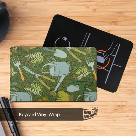 Gardening Tesla Keycard Decal