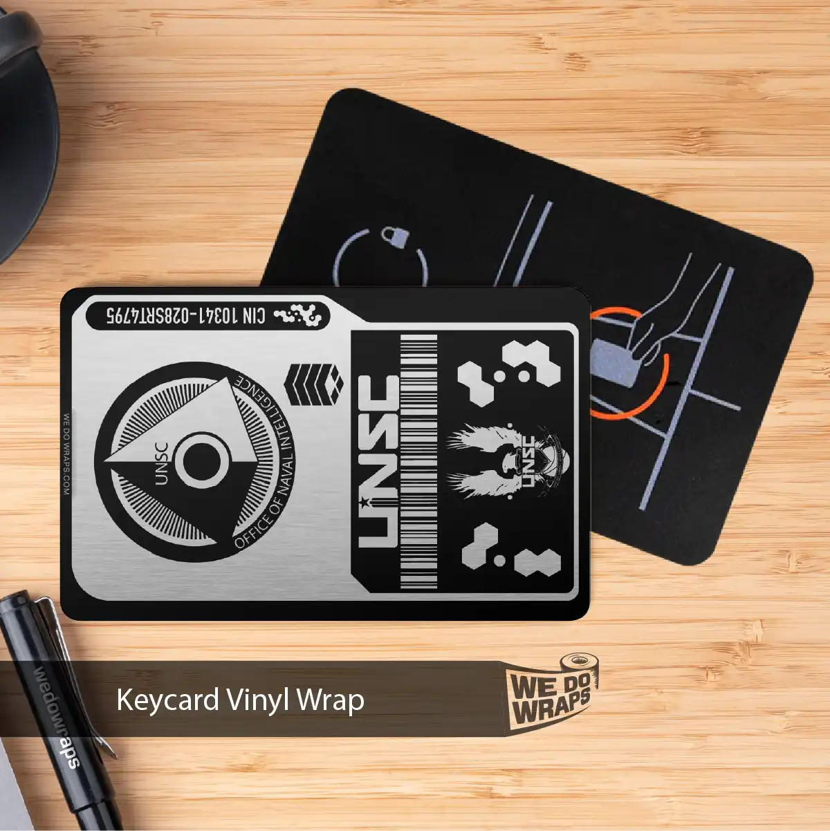 Halo UNSC Access ID Keycard Decal