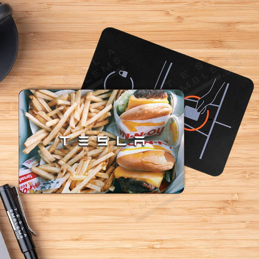 In-N-Out Tesla Keycard Decal