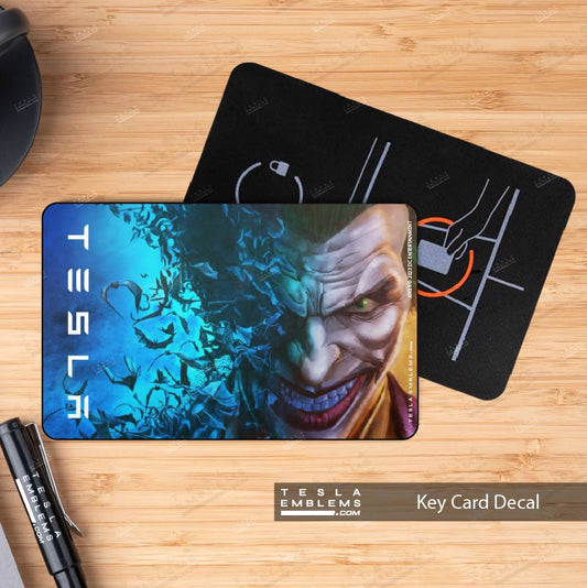 Joker Tesla Keycard Decal