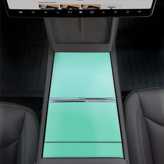 KPMF Satin Spearmint | Tesla Center Console Wrap Kit | MY 2026+ "Juniper"