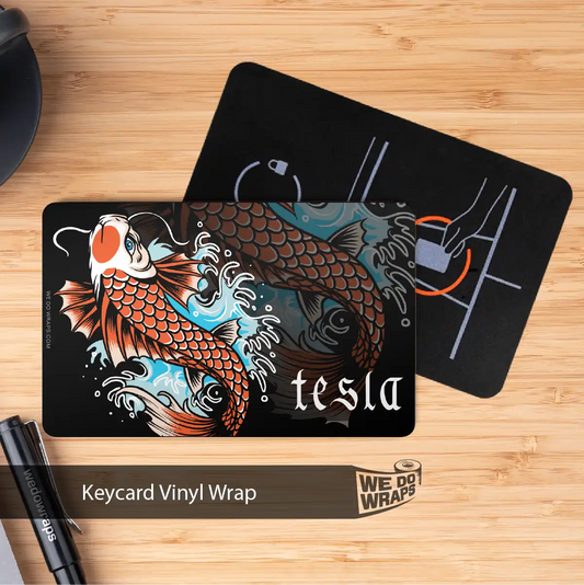 Koi Tattoo Art NFC Keycard Decal