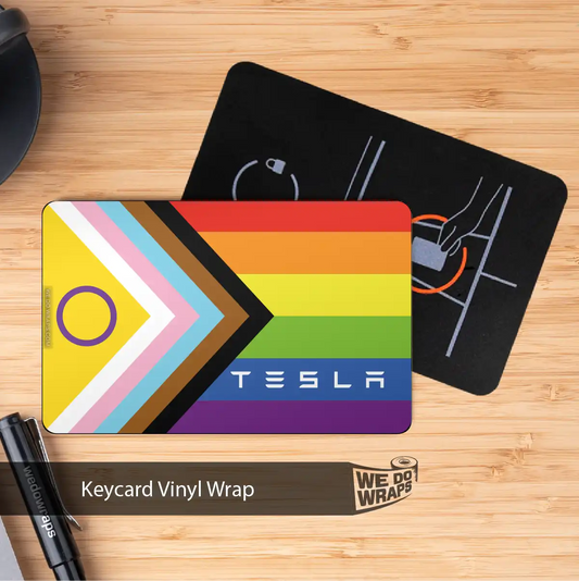 LGBTQ+ Pride Flag NFC Keycard Decal