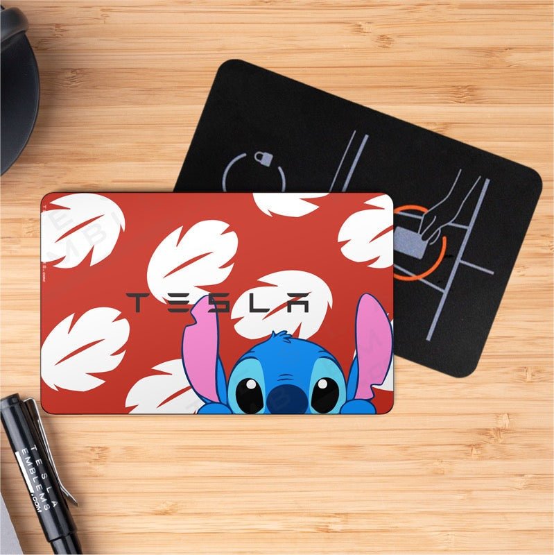 Lilo & Stitch Tesla Keycard Decal