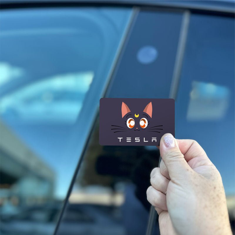 Luna Tesla Keycard Decal