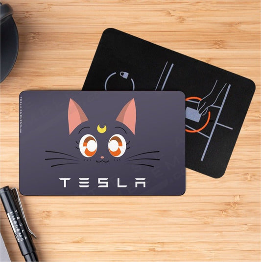 Luna Tesla Keycard Decal