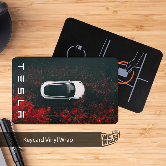 Model 3 Fall Tesla Keycard Decal