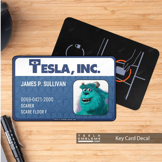 Sully's Monsters, Inc. Scare ID NFC Keycard Decal