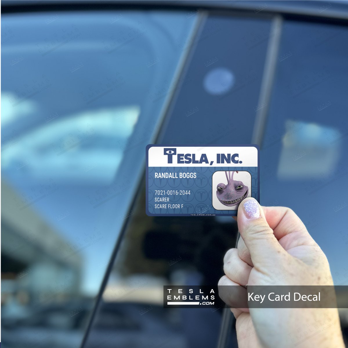 Randall's Monsters, Inc. Scare ID NFC Keycard Decal