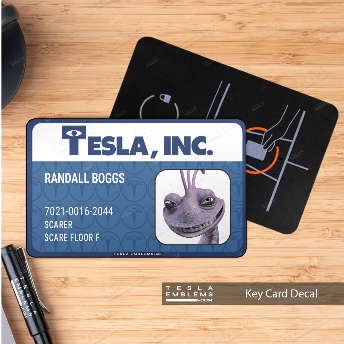 Randall's Monsters, Inc. Scare ID NFC Keycard Decal
