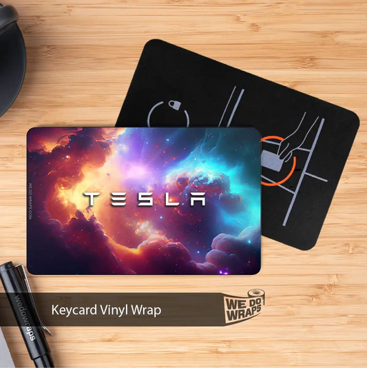 Nebula Tesla Keycard Decal