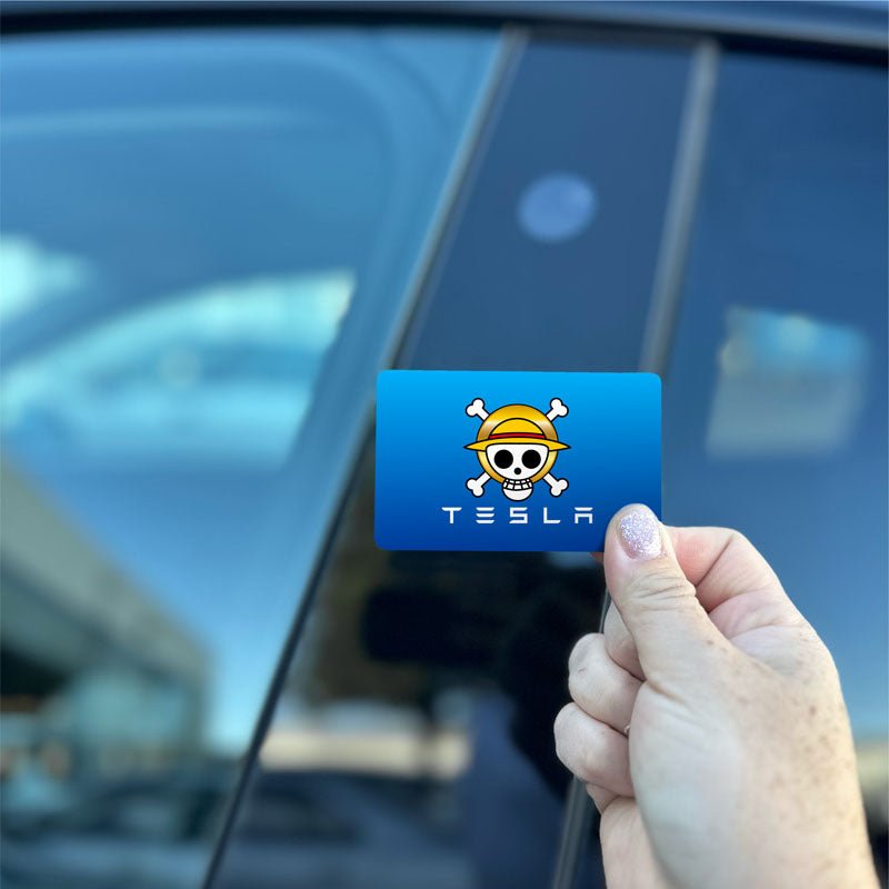 One Piece Tesla Keycard Decal
