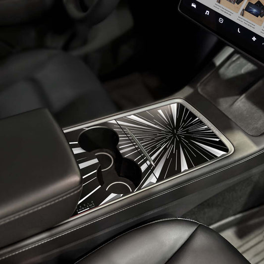 Tesla Ludicrous Performance Mode | Gen2 Tesla Center Console Wrap Kit | Model 3 '21-24 & Model Y '21-25