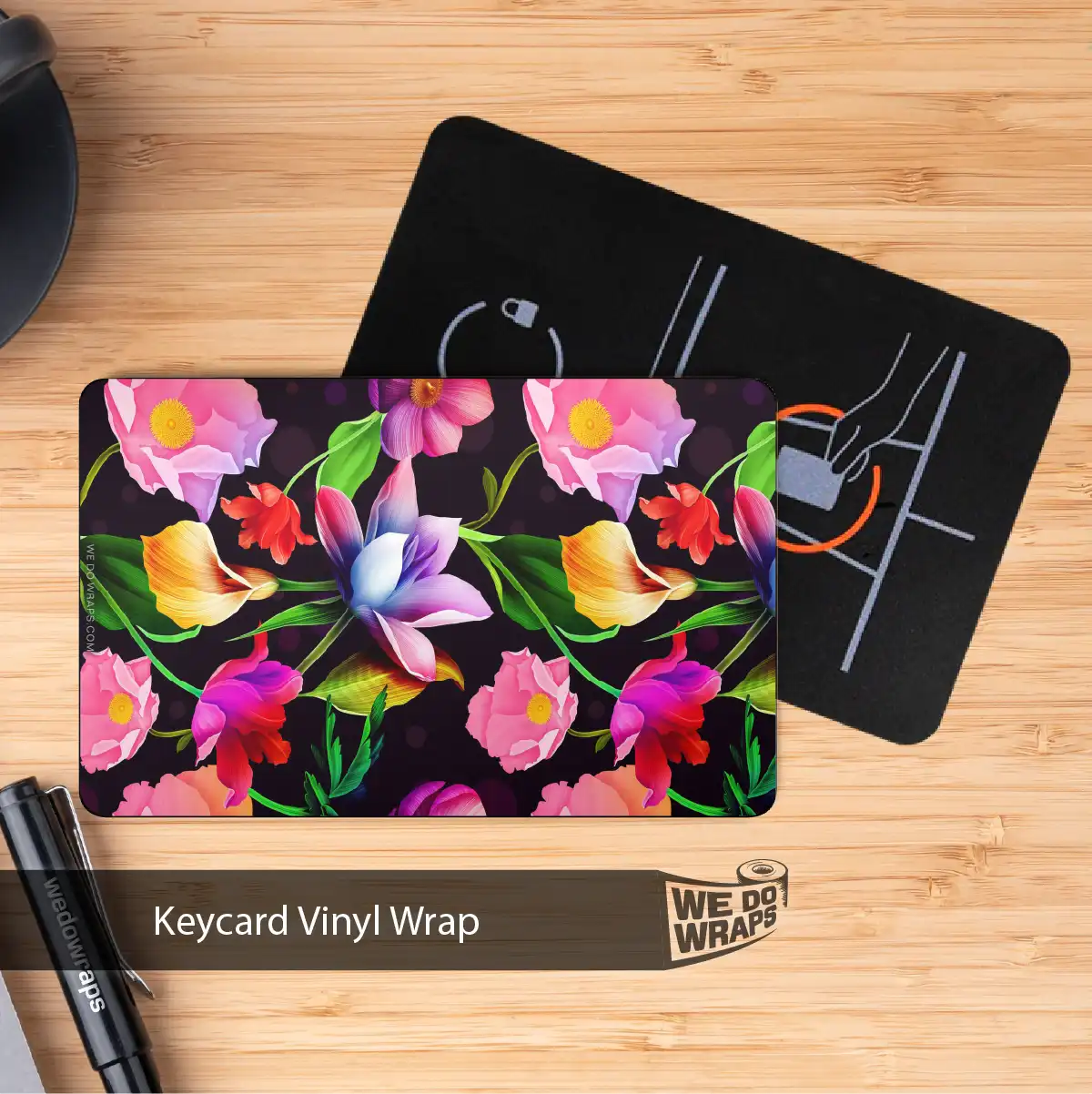 Posies Tesla Keycard Decal