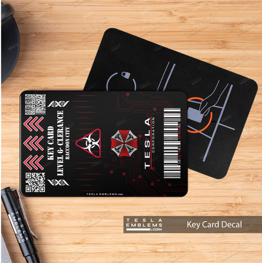 Resident Evil Raccoon City NFC Keycard Decal