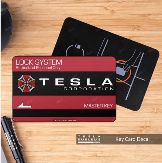 Resident Evil Umbrella Corp. Security NFC Keycard Decal