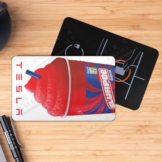 Slurpee Tesla Keycard Decal