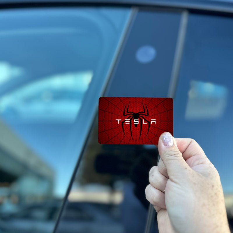 Spider-Man Tesla Keycard Decal