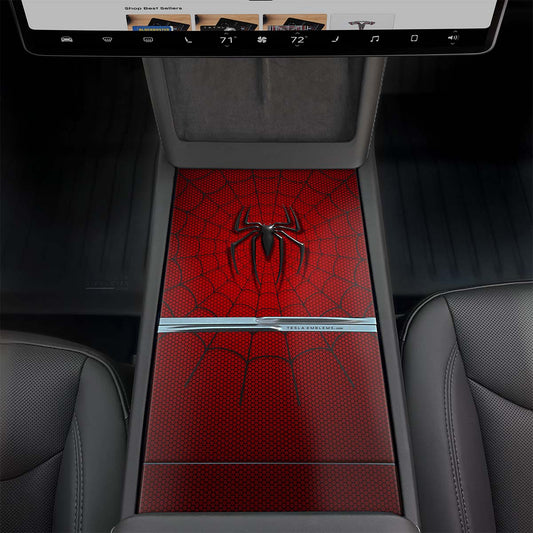 Spider-Man | Tesla Center Console Wrap Kit | MY 2026+ "Juniper"