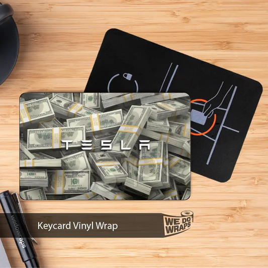 Stacks on Stacks Tesla Keycard Decal