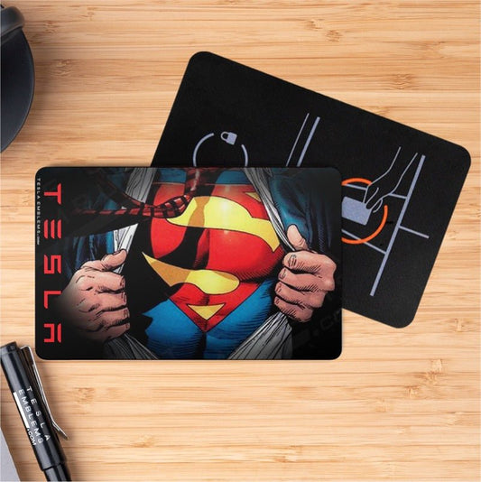 Superman Tesla Keycard Decal